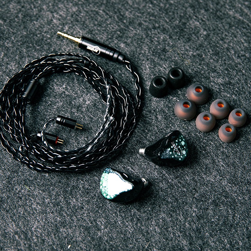 Ziigaat Arcanis หูฟัง IEMs Hybrid 7 ไดรเวอร์ 2DD + 5BA สำหรับผู้ชื่นชอบเสียงดนตรี ประกันศูนย์ไทย
