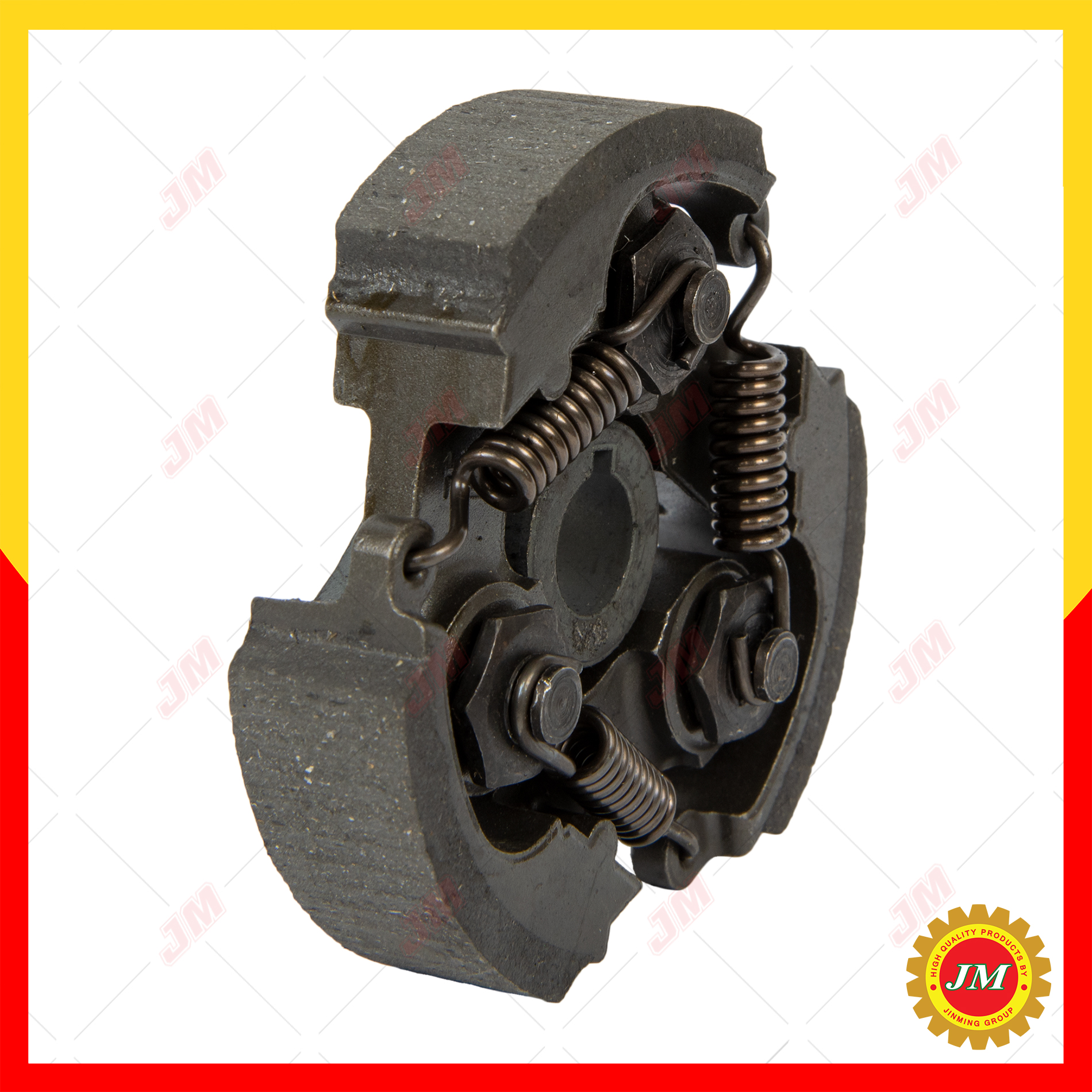 ผ้าครัชพร้อมแท่น NB411 (3 ก้อนครบชุด) เหล็ก / อลูมิเนียม อย่างดี