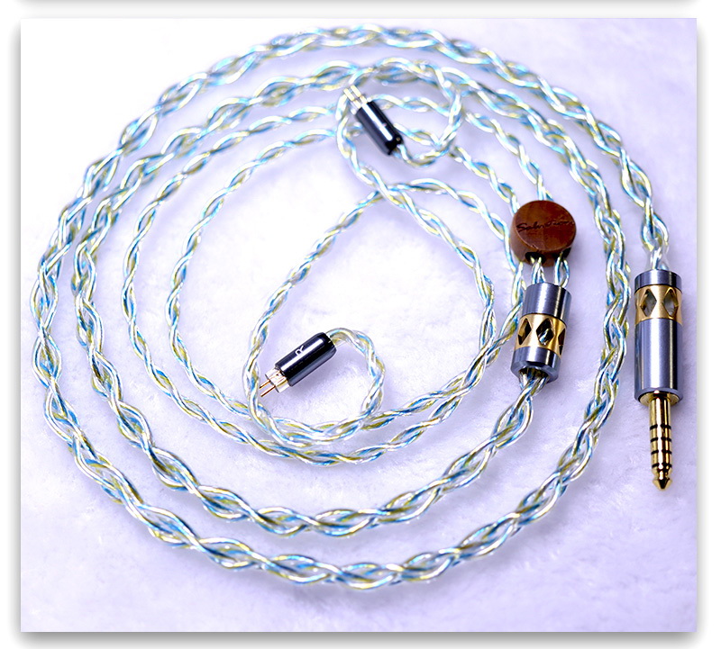 ขาย Hakugei Golden Bodhi Pro สายอัพเกรดหูฟัง Hybrid 4 ธาตุ ระดับเทพ