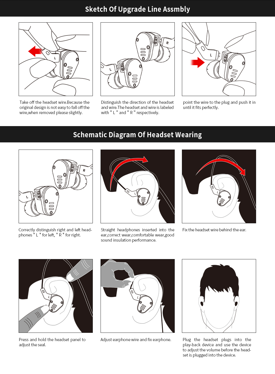 ขาย KZ ZSA หูฟัง Hybrid 2 ไดร์เวอร์ (1DD+1BA) ถอดสายได้