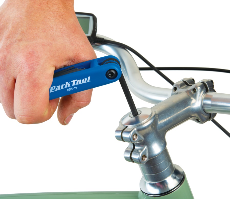 ชุดประแจหกเหลี่ยมพับได้ PARK TOOL รุ่น AWS-10 FOLD-UP HEX WRENCH SET