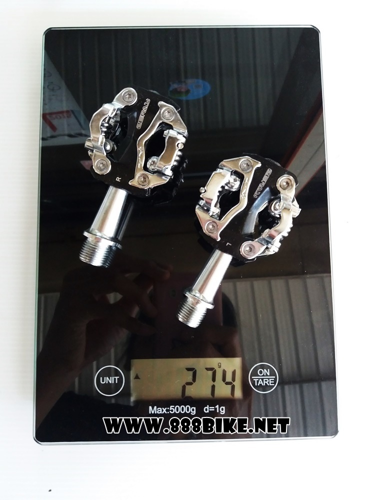 บันไดเสือภูเขา ZERAY MTB Clipless Pedal, ZP-108S (พร้อมคลีท)