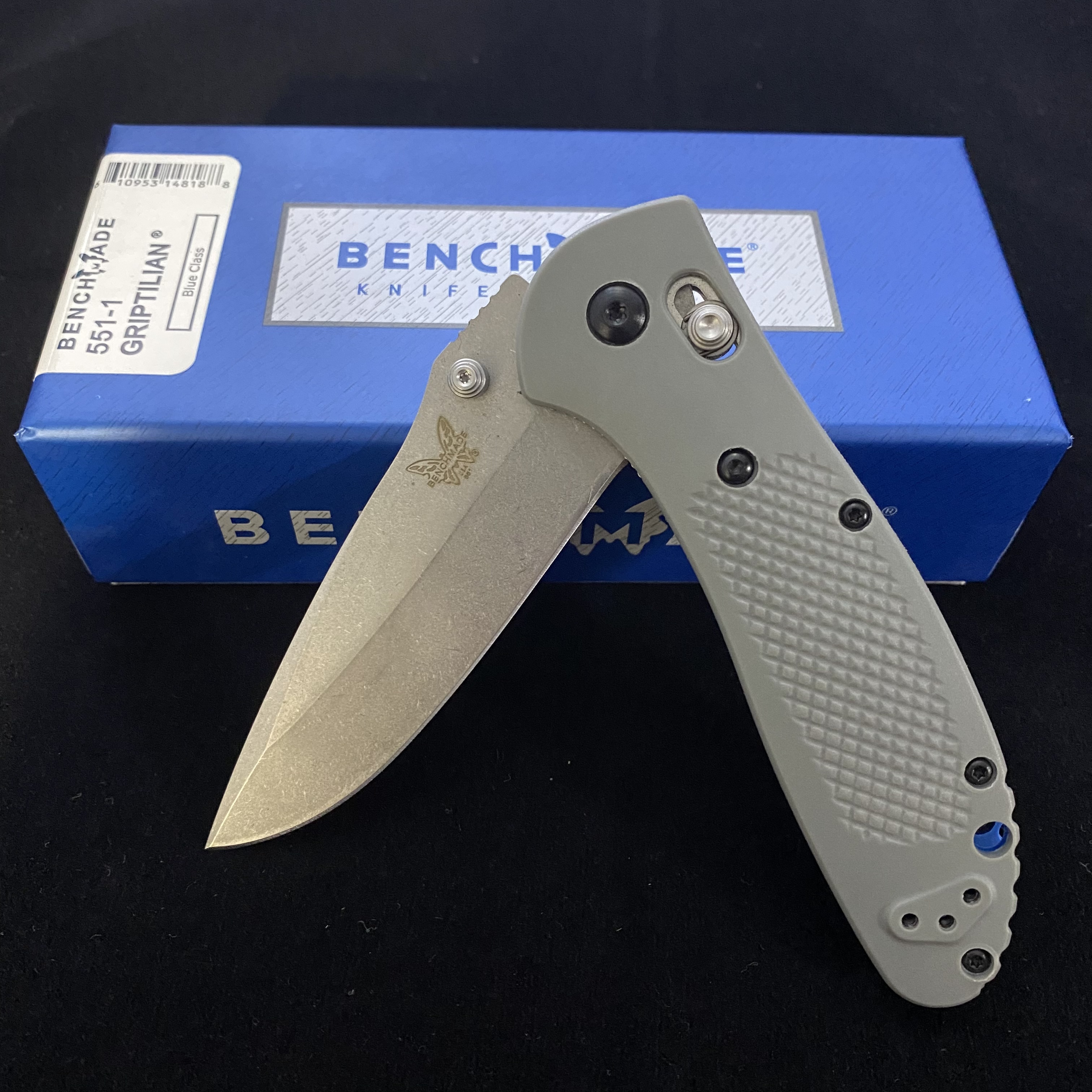 มีดพับ BENCHMADE 551-1 GRIPTILIAN คมกริบ (OEM)