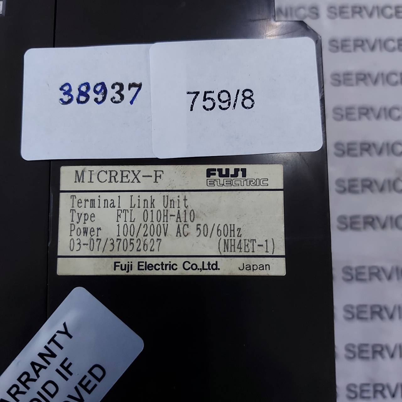 FTL010H-A10 PLC " FUJI "