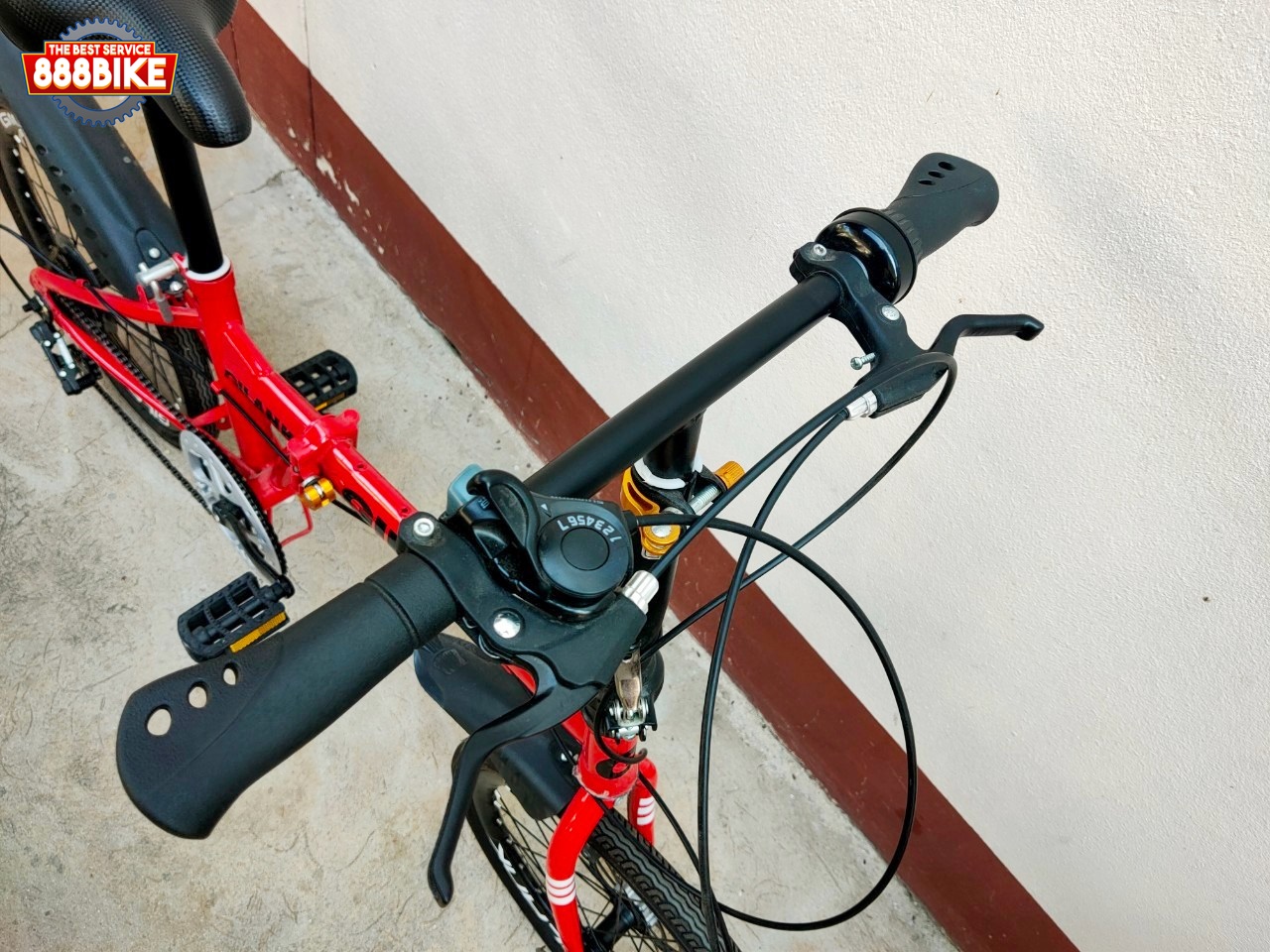 จักรยานพับได้ GILANK เฟรมเหล็ก ชุดเกียร์ 7สปีด (ตัวโชว์)