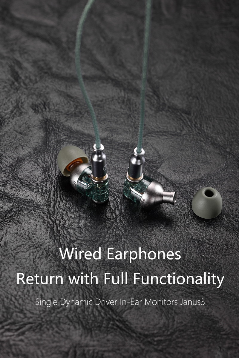 DD E2023 Janus3 หูฟัง Iems ไดรเวอร์ไดนามิก ฟังก์ชั่นใช้งานจัดเต็ม ประกันศูนย์ไทย