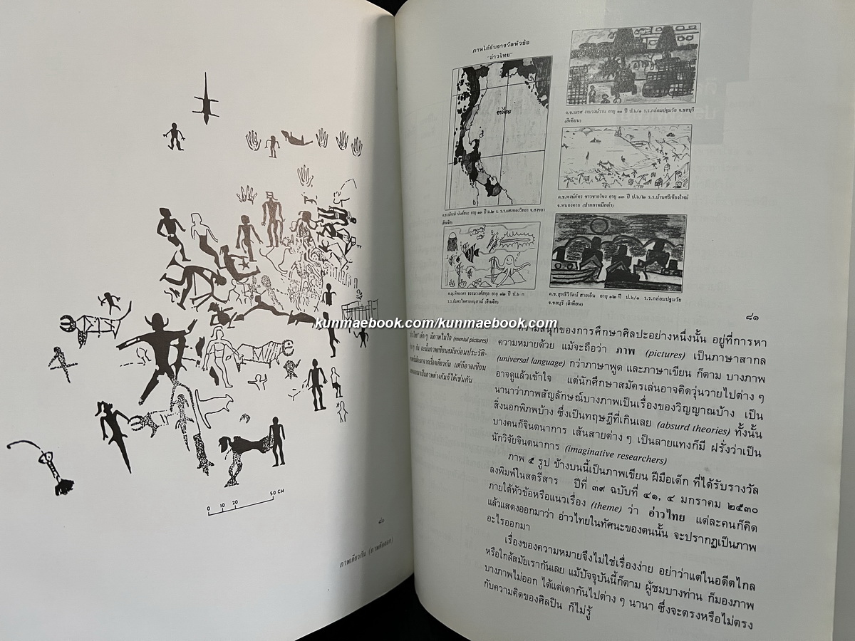 ศิลปะถ้ำในประเทศไทย ผลงานของ พิสิฐ เจริญวงศ์