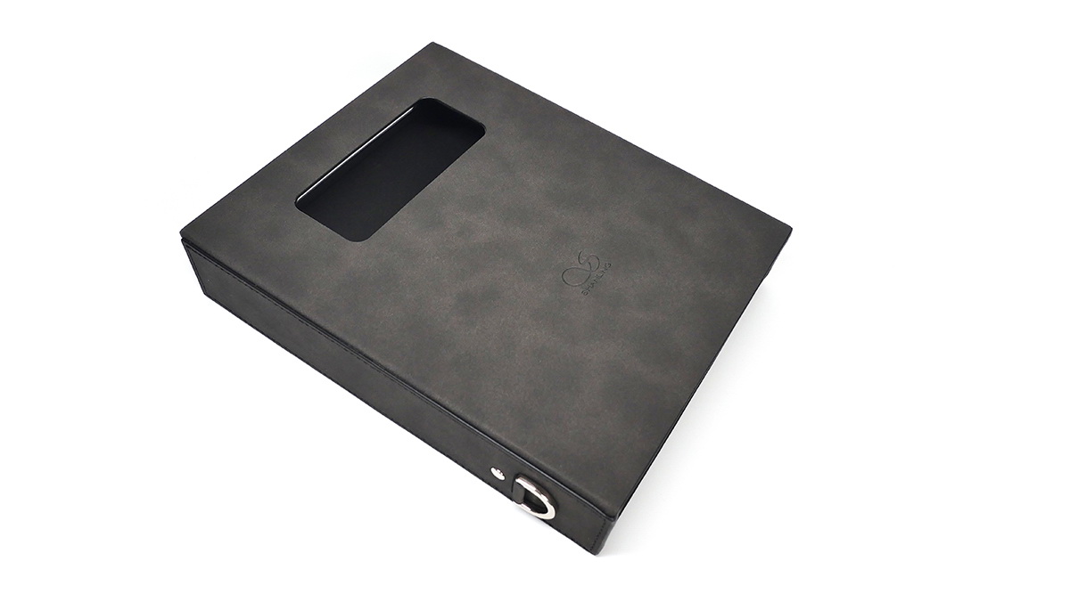 เคสหนังสำหรับ EC Mini ผลิตจากวัสดุคุณภาพดี แข็งแรง ทนทาน เฉพาะเคส [-เคส-]