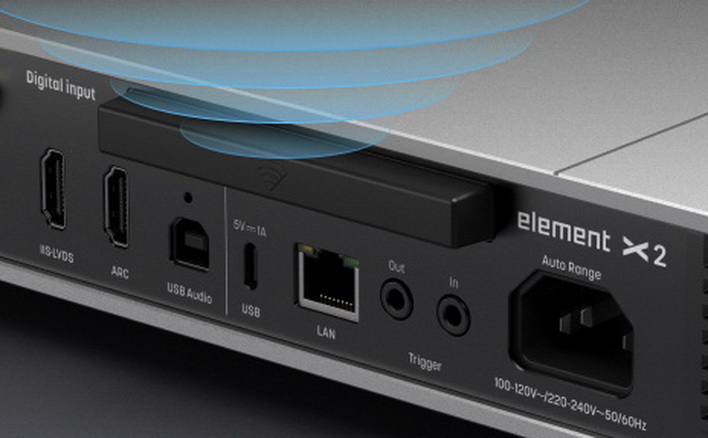 Matrix Audio Element X2 Music Streamer เครื่องเล่นเพลงเครือข่ายแบบตั้งโต๊ะ ระดับเรือธง