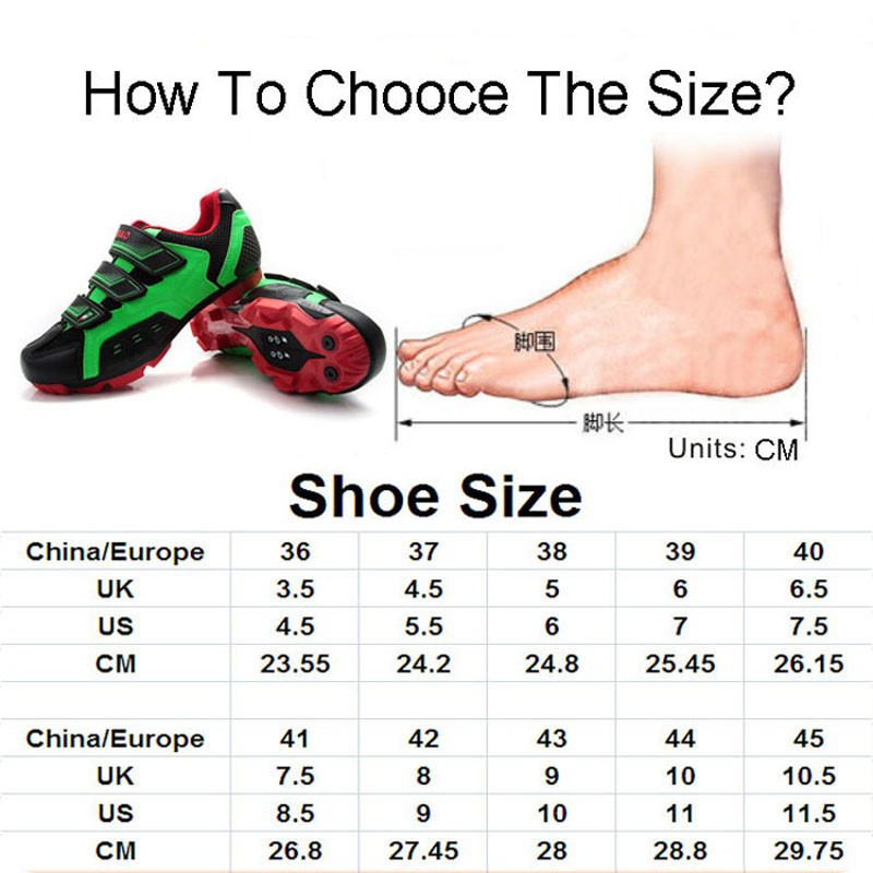 รองเท้าปั่นจักรยานเสือหมอบ/รองเท้าเสือภูเขา TIEBOA Cycling Road Shoes รุ่น TB16-B1259-1102