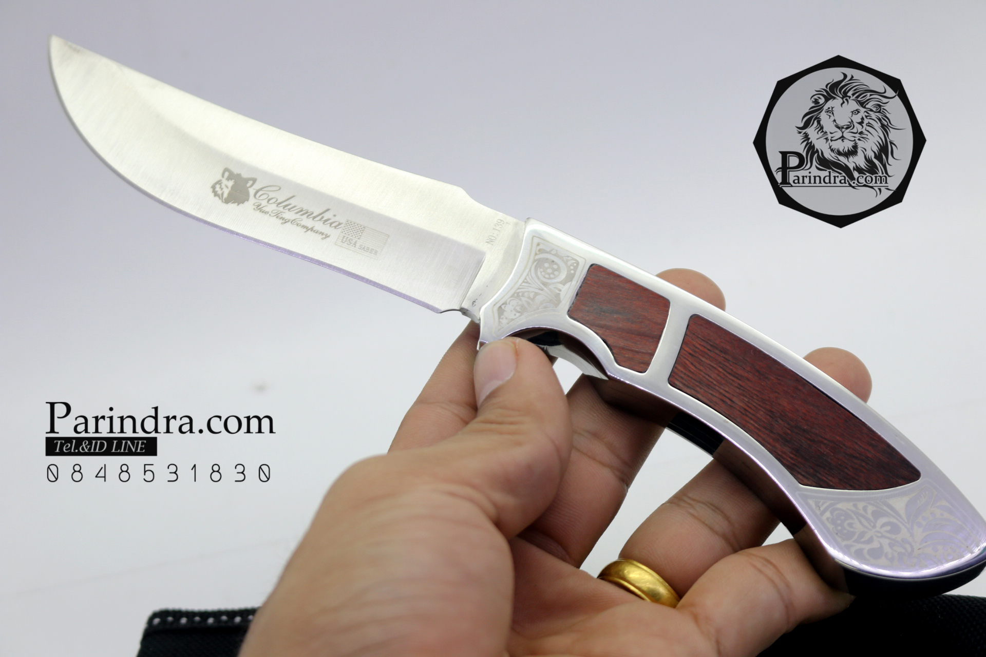 มีดใบตาย COLUMBIA No.139 ขนาดกลาง 9 นิ้ว กระทัดรัด