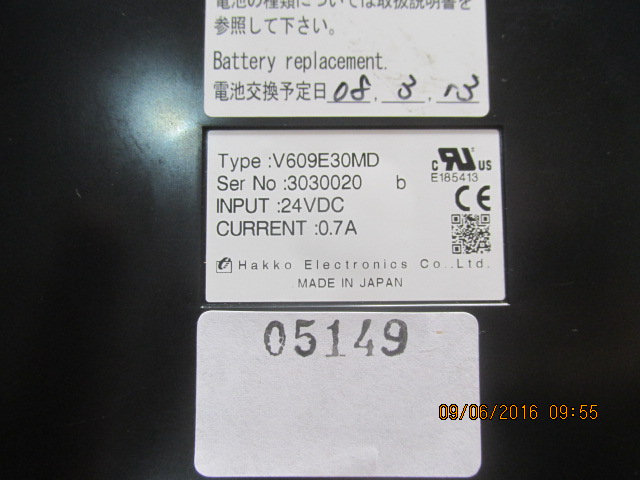 V609E30MD HMI " HAKKO "