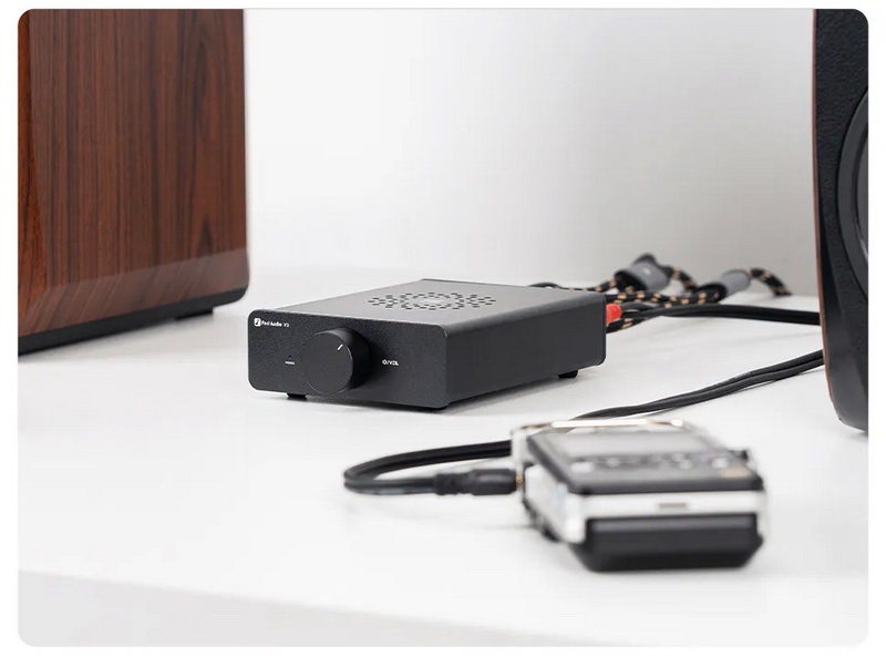 Fosi Audio V3-48V Power Amplifier ClassD ชิป TPA3255 อัพเกรด Op-Amp ได้ ประกันศูนย์ไทย