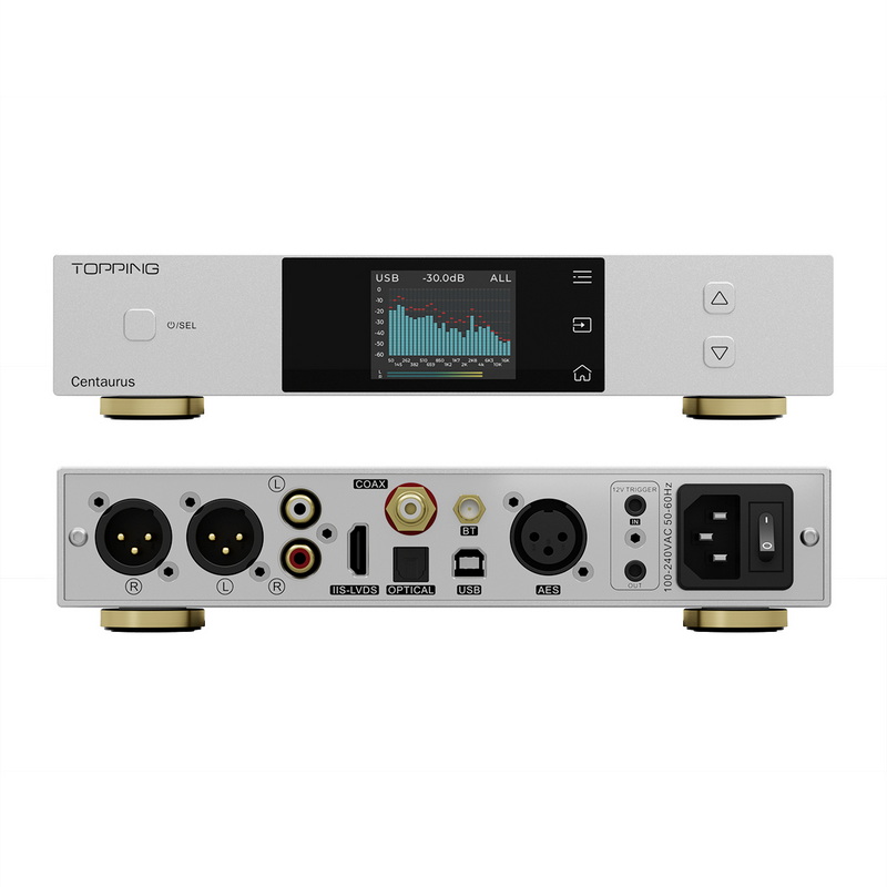Topping Centaurus DAC ตั้งโต๊ะแบบ R2R ประสิทธิภาพสูง รองรับ Dual Hi-Res ประกันศูนย์ไทย