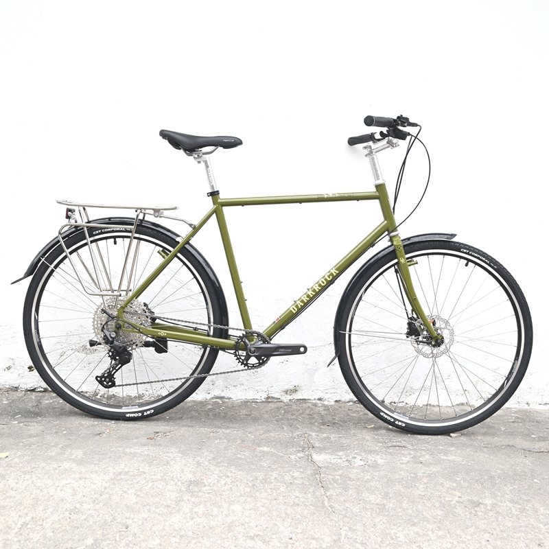 จักรยานทัวร์ริ่ง DARKROCK Super Travel 700 Touing bike เฟรมโครโม เกียร์ Deore 2*10speed