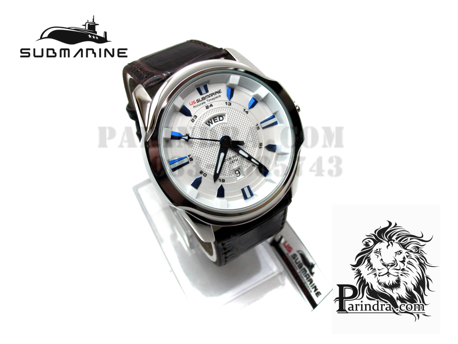 นาฬิกา US Submarine J102MDD ของแท้ 100 % ตัวเรือนแสตนเลส สายหนัง