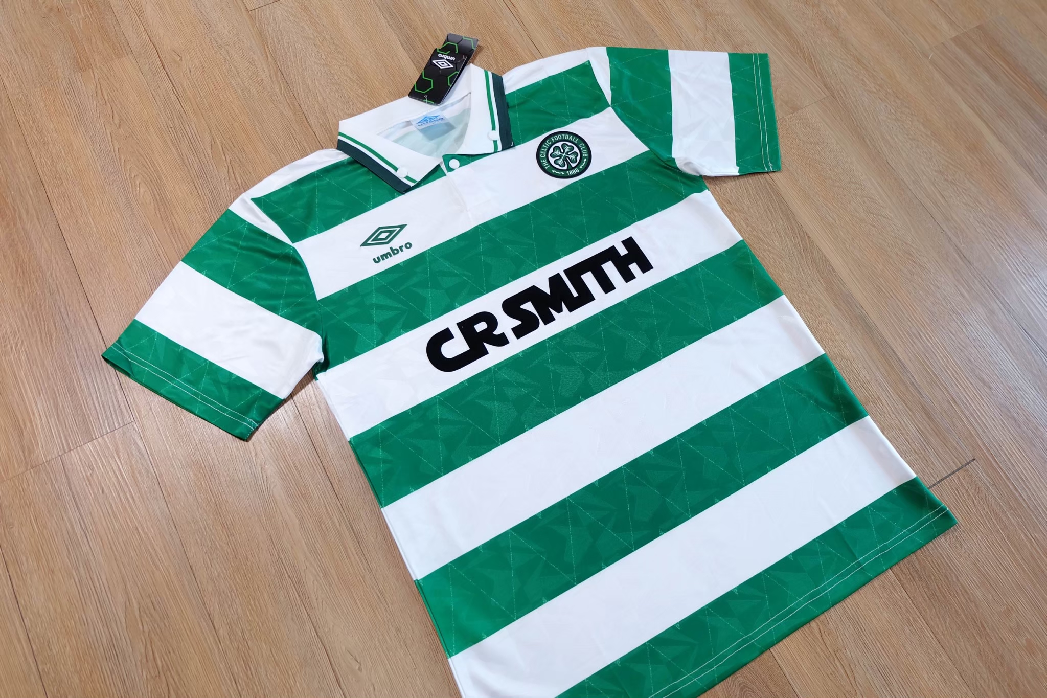 Celtic 1989/91 Home Vintage Jersey เสื้อฟุตบอลเซลติก CR SMITH