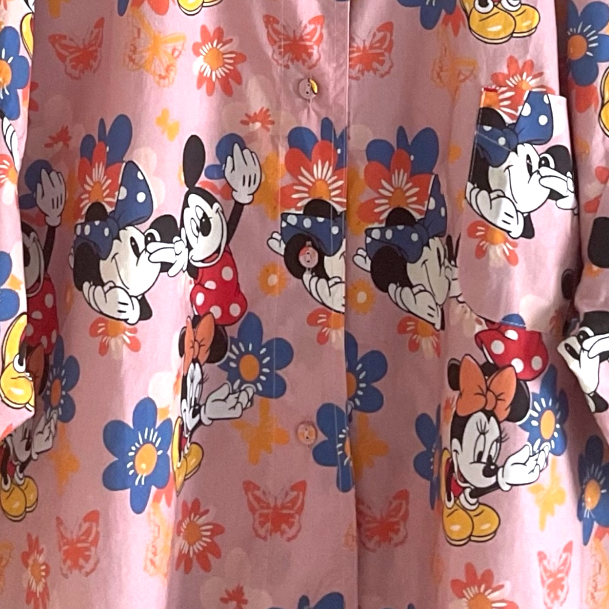 เสื้อผ้าฝ้ายลายพิมพ์