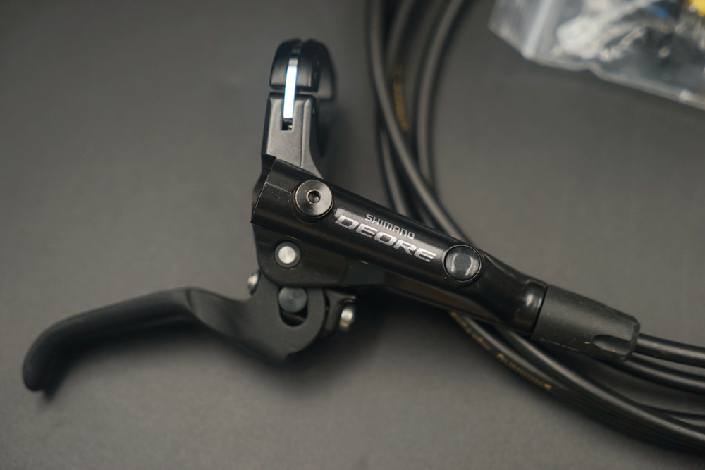 ชุดดิส DEORE หน้า/หลัง (มือ BLM6000/ก้าม BRM6000/สาย BH90SS), รุ่น J-KIT, 1000/1700MM(ก้ามเบลคมีปีกระบายความร้อน)