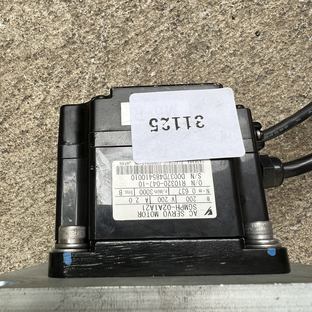 SGMPH-02A1A21 SERVO MOTOR " YASKAWA "