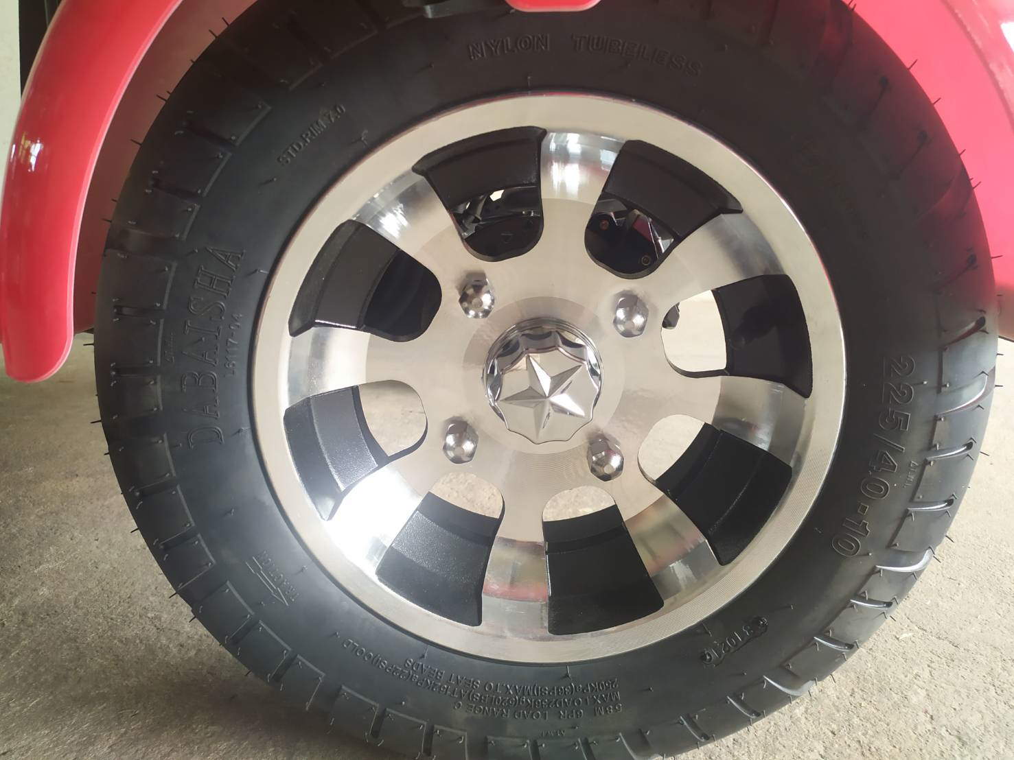 HORECA CP-3, สกูตเตอร์สามล้อ Citycoco มอเตอร์ 2000W แบตเตอรี่ลิเที่ยม 60V/20AH มาพร้อมตะกร้าหลัง ขนาดล้อ 10นิ้ว