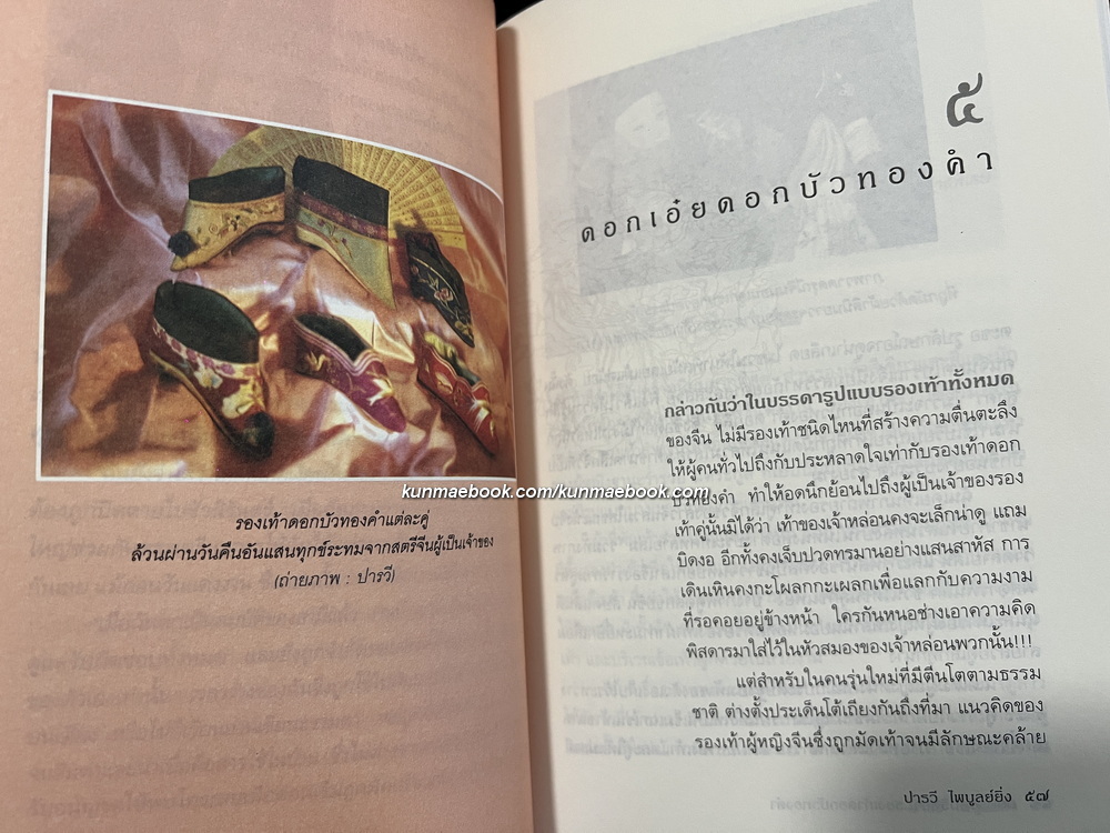 ย้อนรอยปริศนา...รองเท้าดอกบัวทองคำ