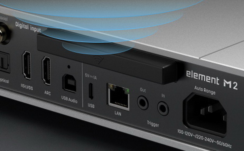 Matrix Audio Element M2 Hi-Res Music Streamer เครื่องเล่นเพลงเครือข่ายแบบตั้งโต๊ะ