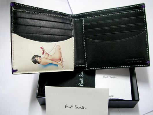 m-wallet002 Men wallet Paul Smith กระเป๋าสตางค์ผู้ชายพอลล์สมิท สีดำ หนังแท้จาก อิตาลี่ ราคาพิเศษ ถูกสุด ๆ ๆ ๆ