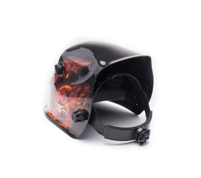 หน้ากากปรับแสงอัตโนมัติ ลายไฟ POLO โปโล รุ่น SF-860X Pn.ADG8600 ##