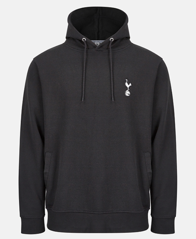 เสื้อฮู้ดทอตนัมฮอตสเปอร์ Essential Hooded Top สีดำของแท้