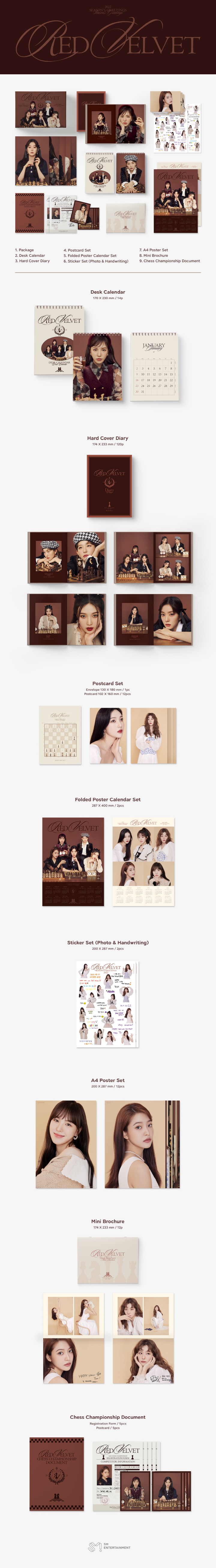 #Redvelvet SM 2022 Season's (พรีออเดอร์)