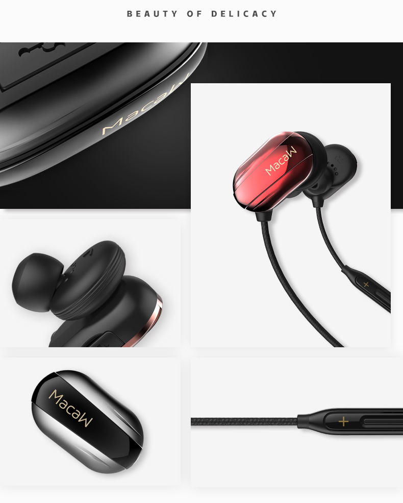 ขาย Macaw T60 หูฟัง Sport HiFi มี Bluetooth กันน้ำกันเหงื่อระดับ ipx5 เหมาะสำหรับใส่ออกกำลังกาย