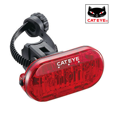 ไฟท้าย CATEYE ไฟท้ายกระพริบแคทอาย OMNI 3, TL-LD135-R, สีแดง tail light