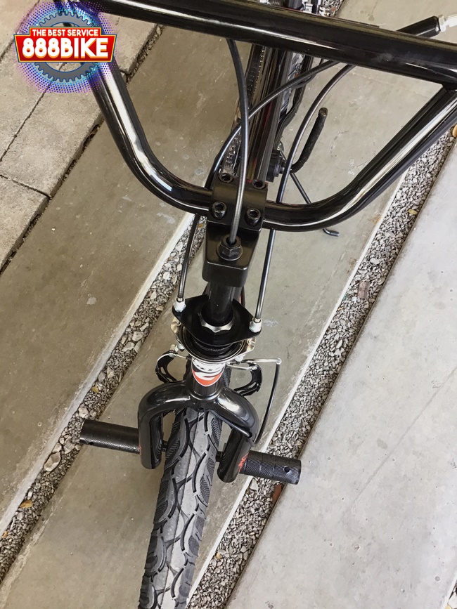 จักรยานบีเอ็มเอ็กซ์ BMX CANDY SPIRIT คอโรเตอร์ หมุนได้ 360องศา เฟรมเหล็ก, TT-038