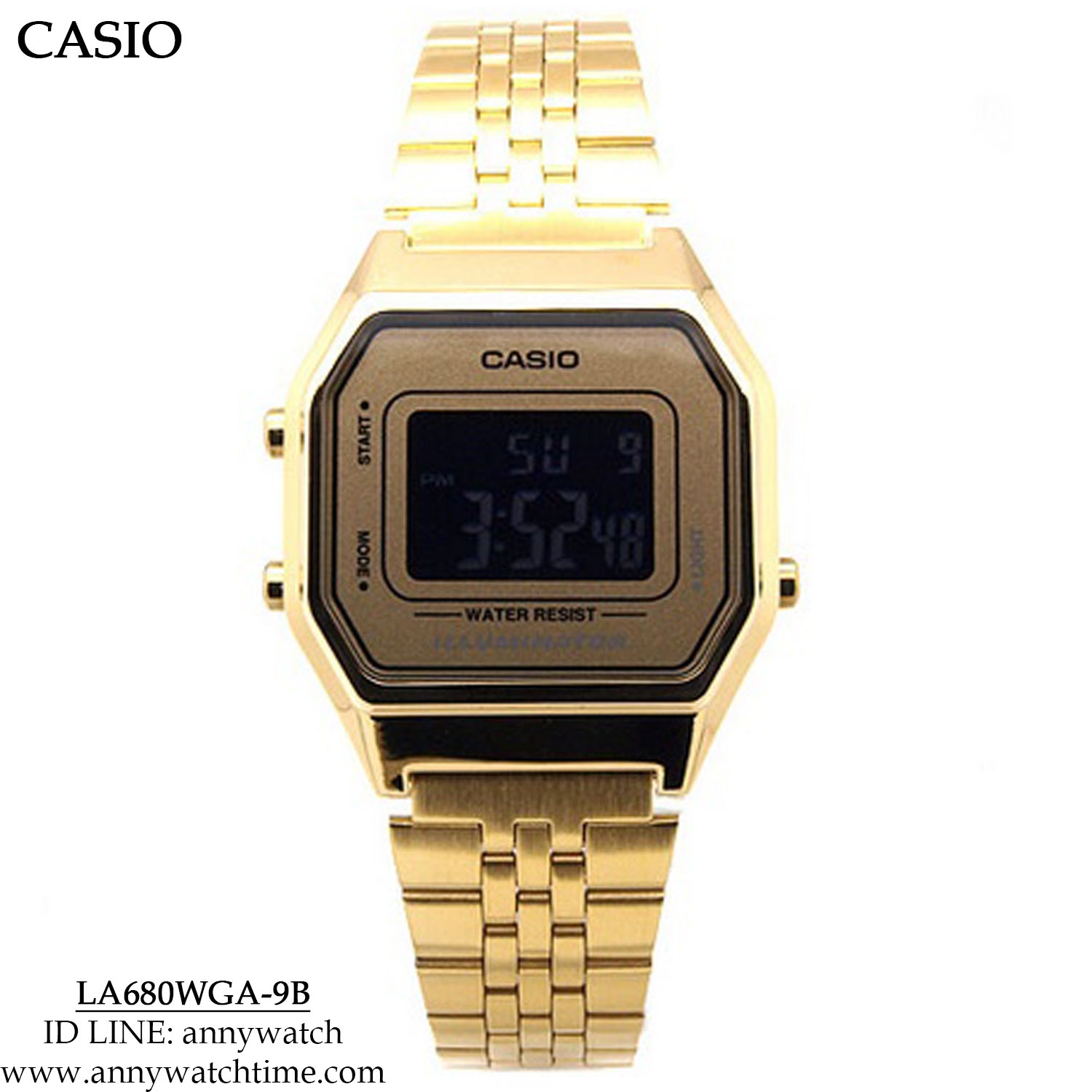 CASIO LA680WGA-9B