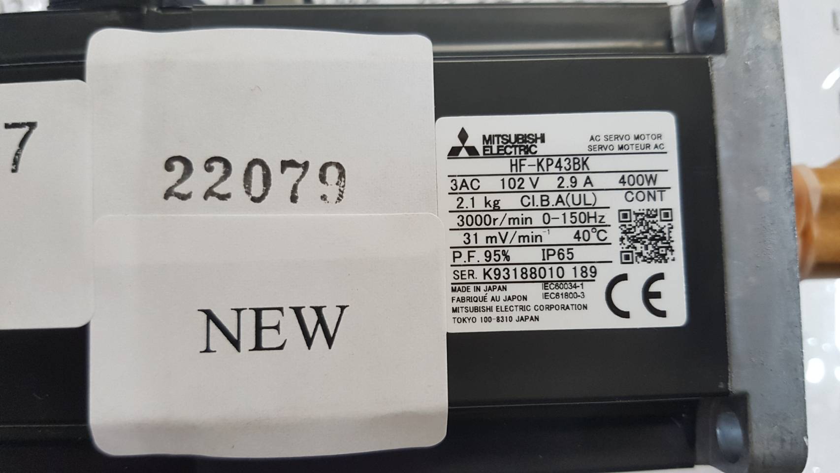 HF-KP43BK SERVO MOTOR “ MITSUBISHI ”