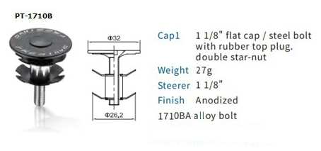 Prestine Star-nut สตาร์นัทสำหรับซางอะลู, PT-1710B