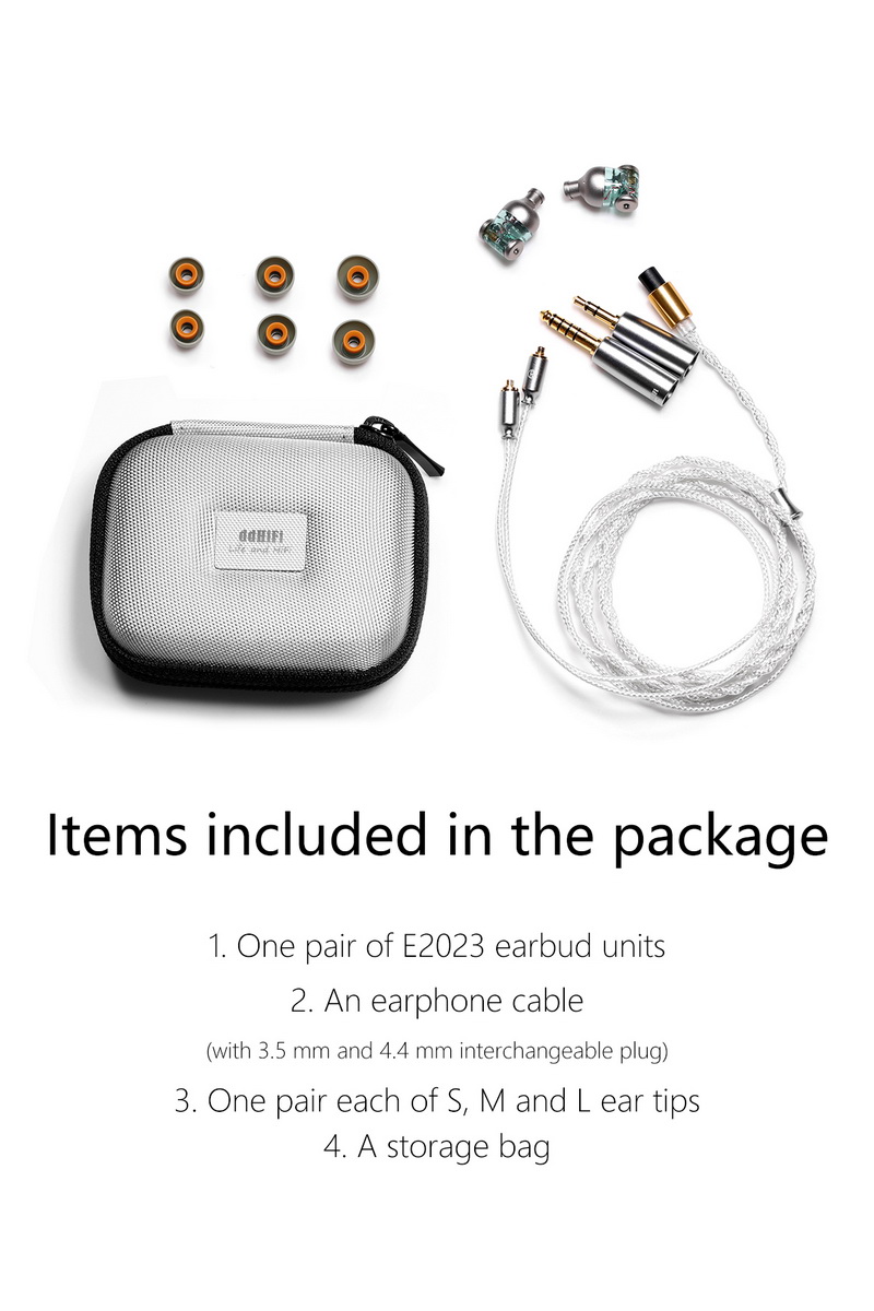 DD E2023 Janus3 หูฟัง Iems ไดรเวอร์ไดนามิก ฟังก์ชั่นใช้งานจัดเต็ม ประกันศูนย์ไทย