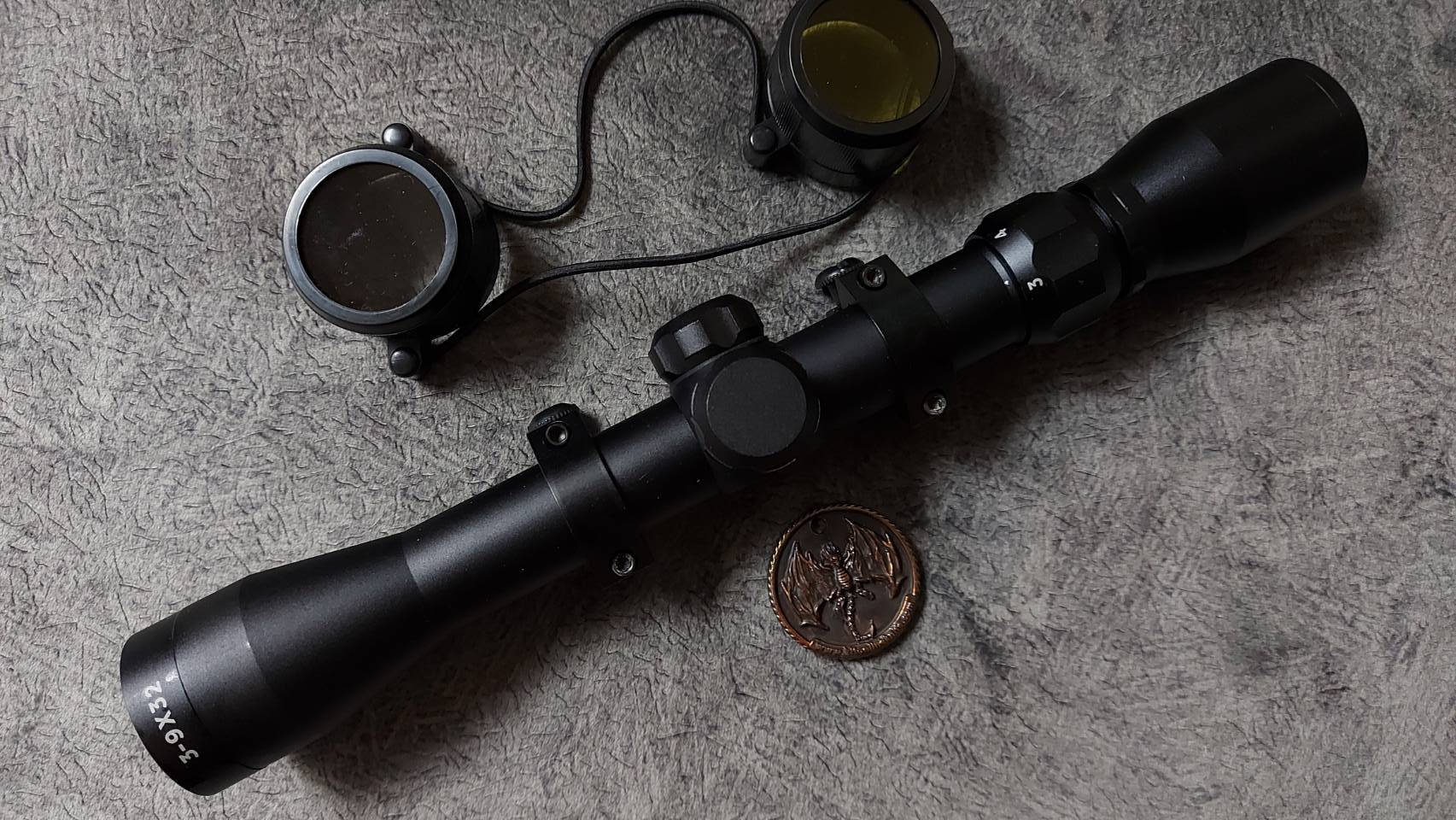 SCP BUCKLINE BDC 3-9X32 BLK