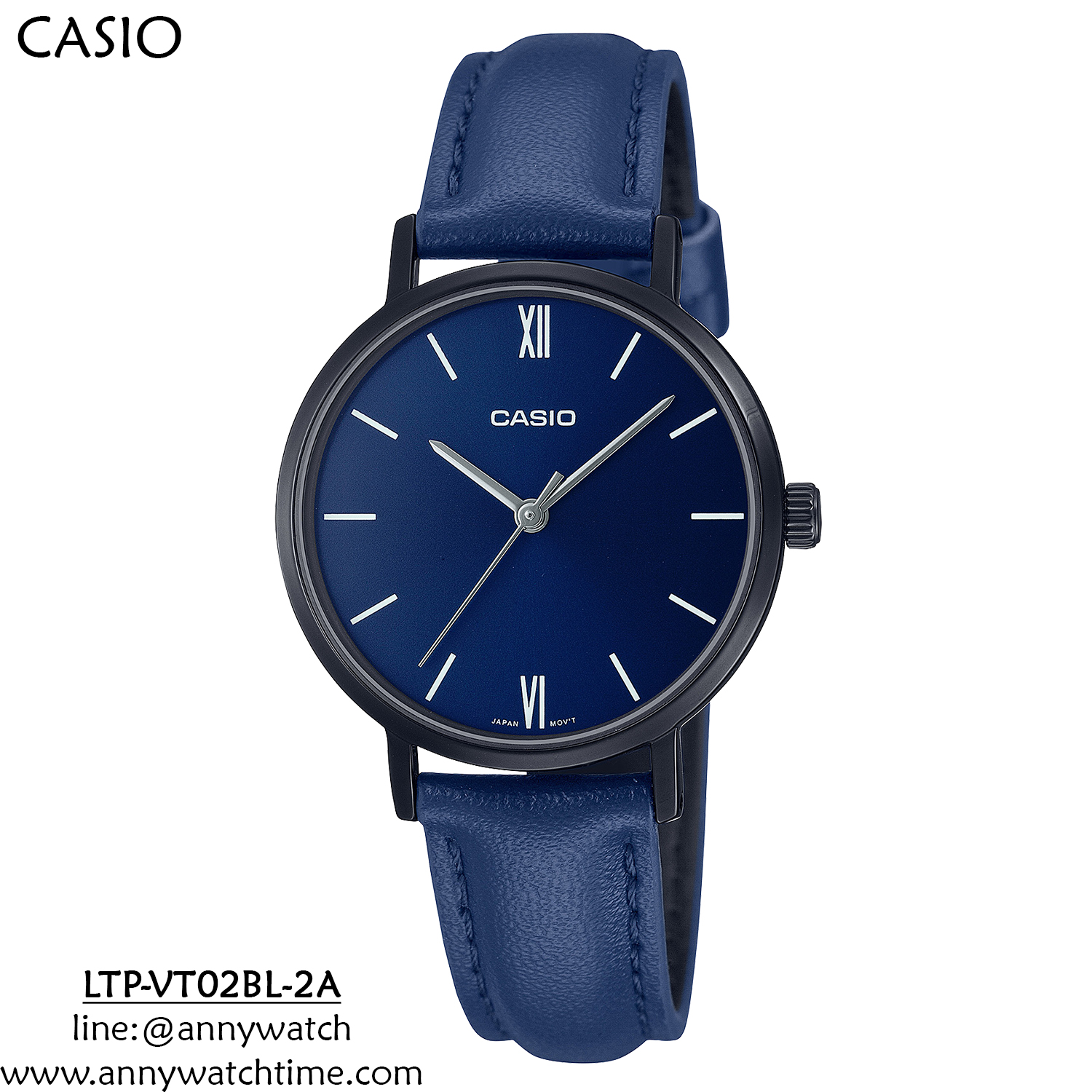 CASIO LTP-VT02BL-2A
