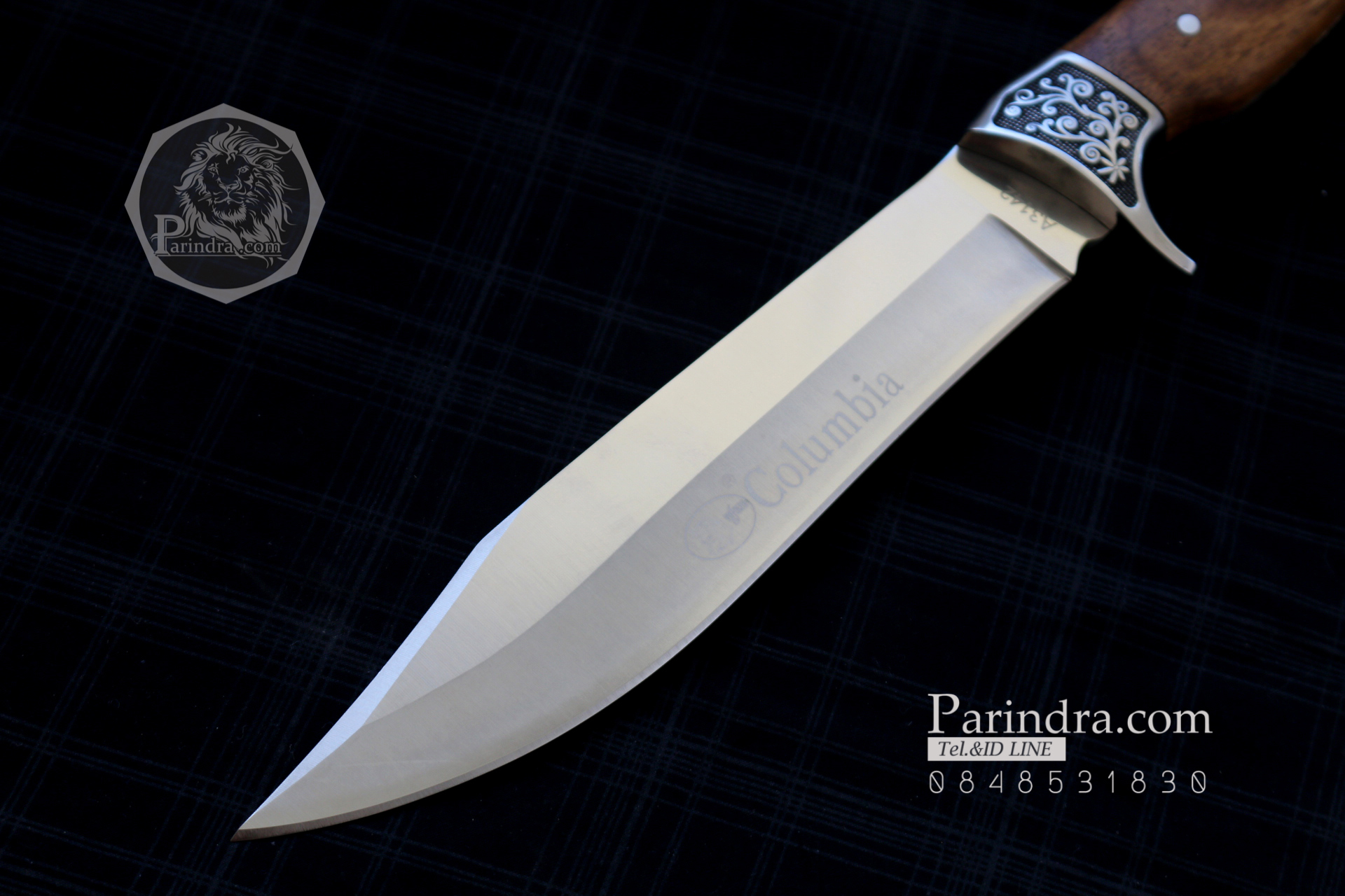 มีด Columbia รุ่น A3142 ด้ามไม้คลาสสิค ใบมีดออกแบบสวย ขนาด 12.5 นิ้ว