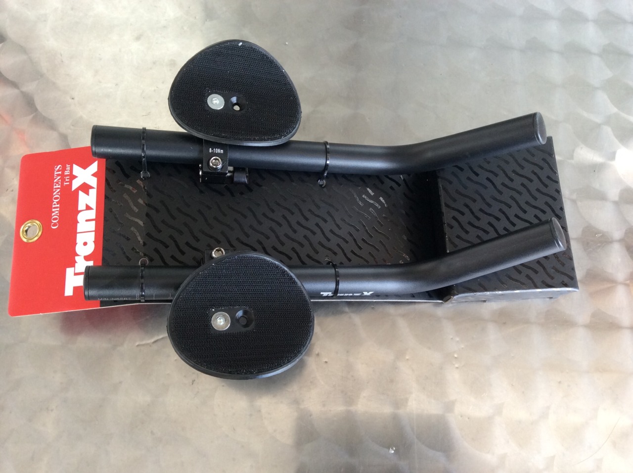 ไตรบาร์ TRANZX JD-TB01 AERO BARS สีดำ