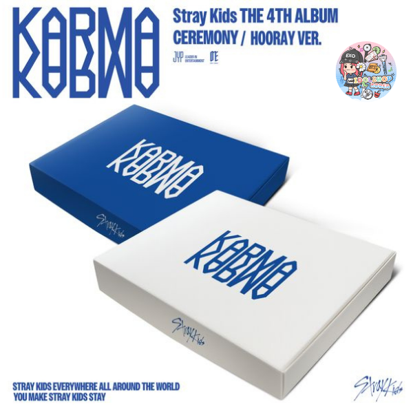 PRE. อัลบั้ม #Stray Kids - 4th Full Album [KARMA] (Random Ver.) รอ 14+ วัน