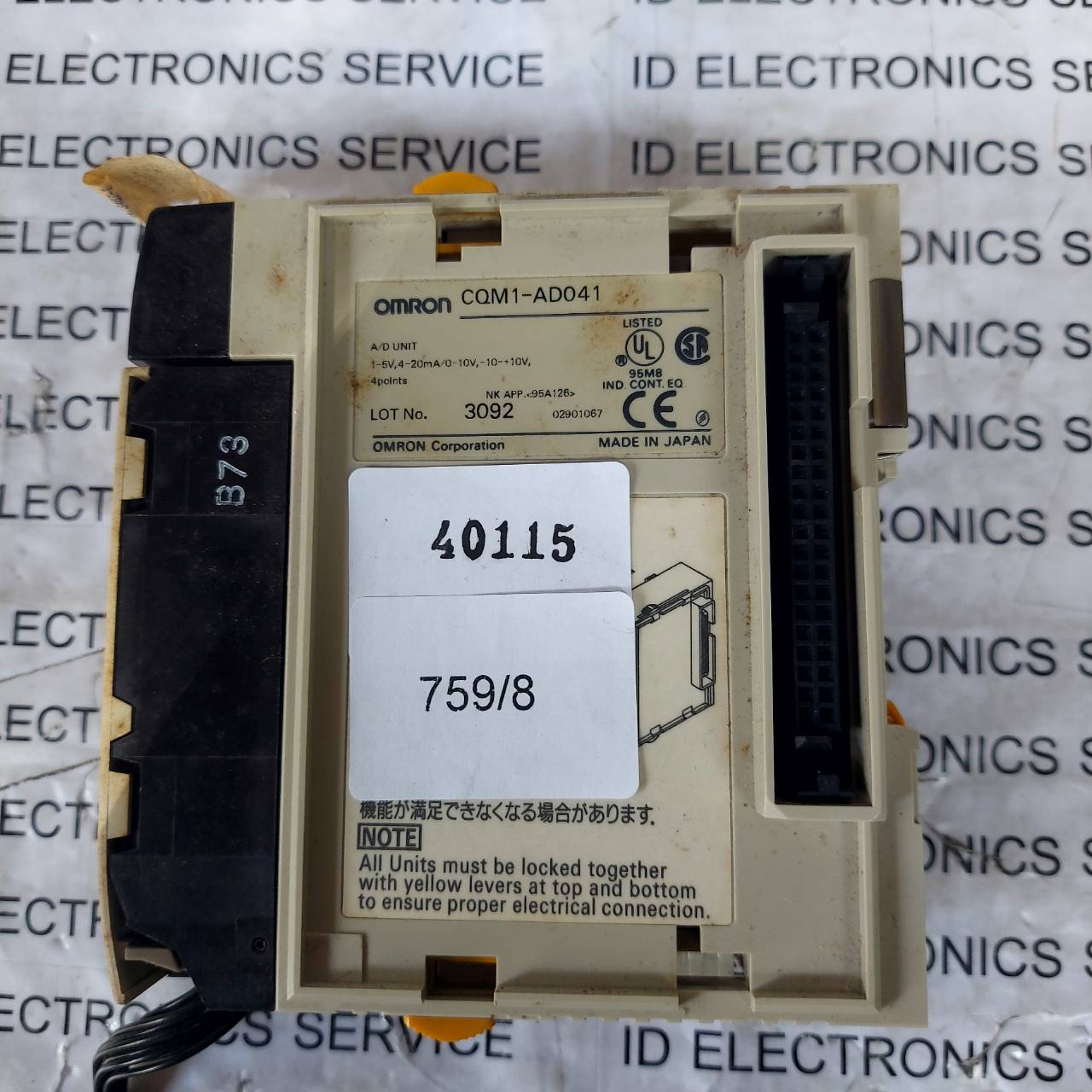 CQM1-AD041 PLC " OMRON "