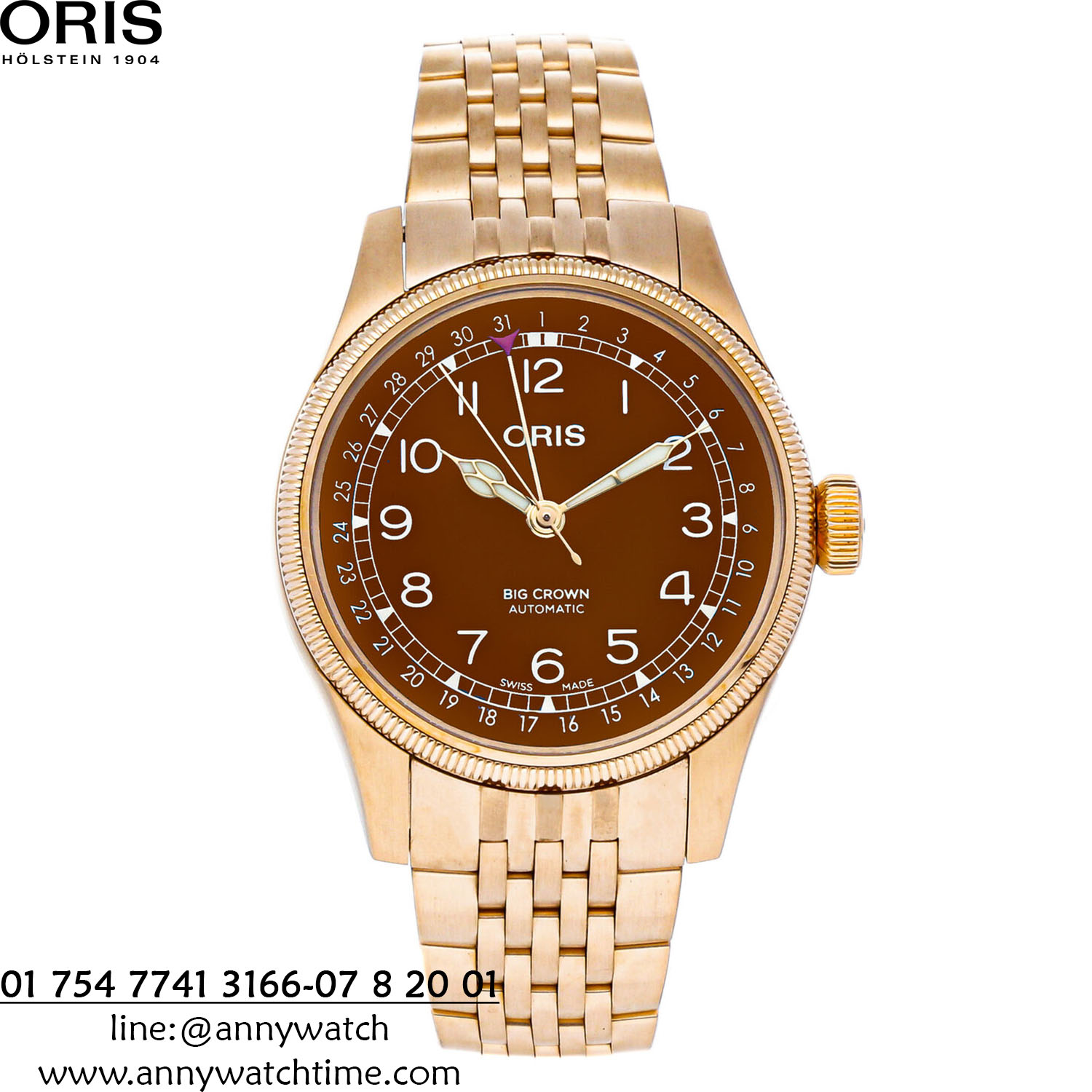 ORIS 01 754 7741 3166-07 8 20 01