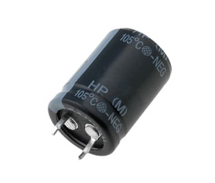 คาปาซิเตอร์ 120uF 400V 85°C Snap-In Size 22x30mm ระยะห่างขา 10.0mm