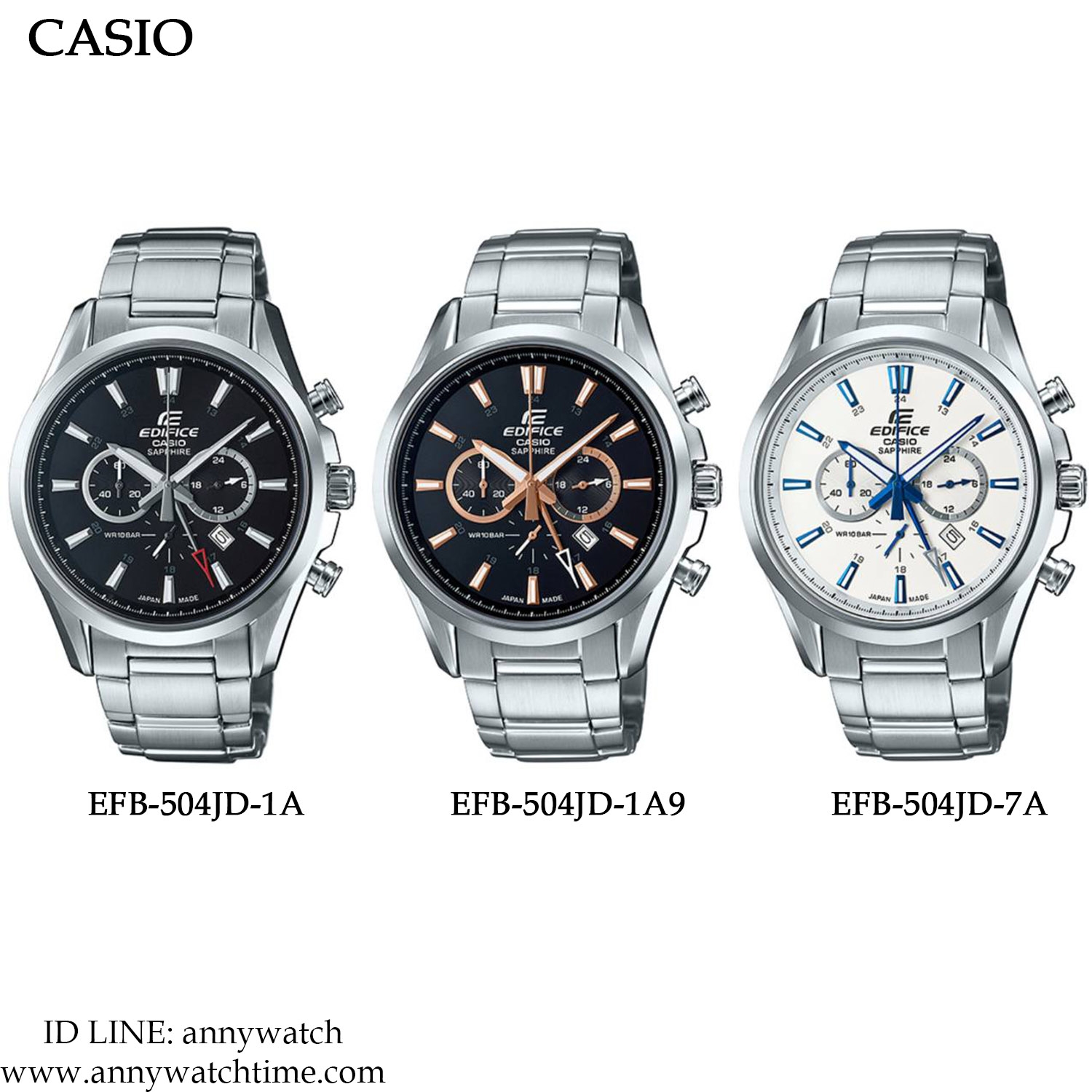 EDIFICE EFB-504JD-1A9