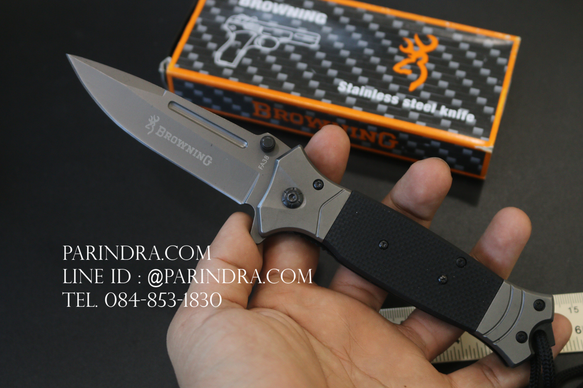 มีดพับ Browning รุ่น FA38 ขนาด 8.5 นิ้ว เปิดไว (OEM)