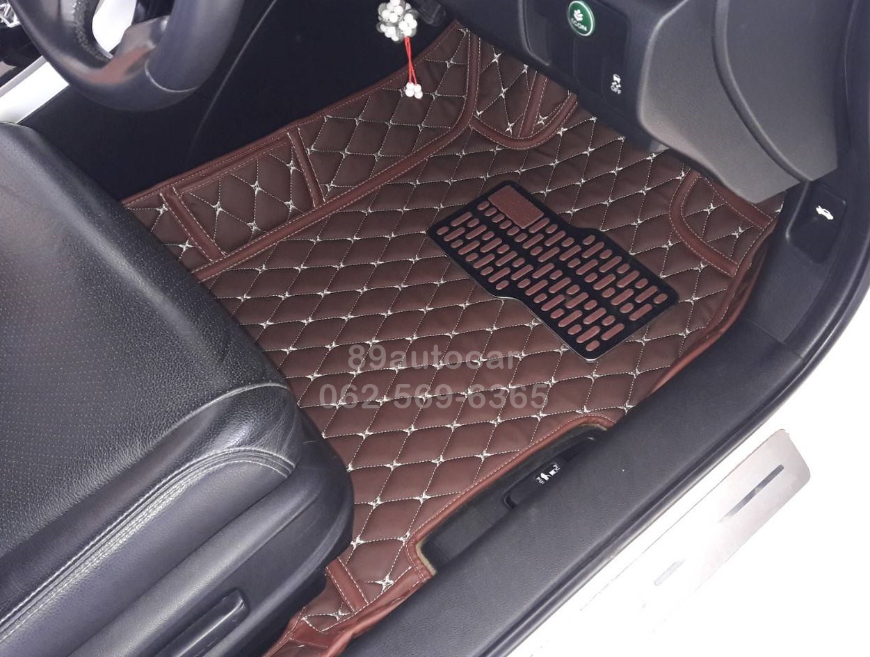 พรมปูพื้นรถยนต์ Honda Accord G9 ปูพรมหกดี สีกาแฟ เต็มคัน