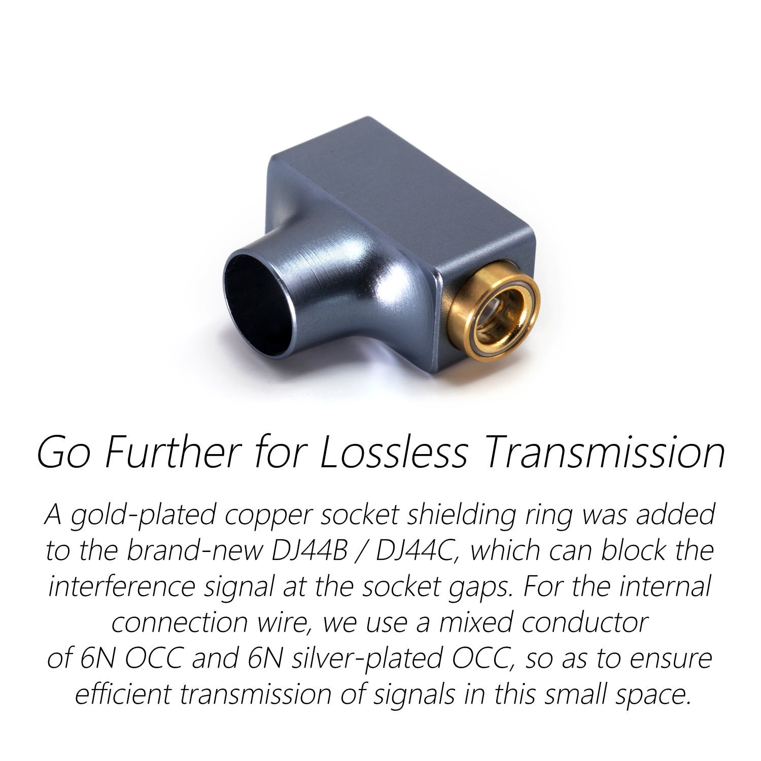 ขาย DD DJ44C Mark II แจ็คแปลงหูฟัง 4.4mm balanced เป็น มาตราฐาน 3.5mm